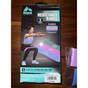 RBX Resistance Bands- Medium and Light
